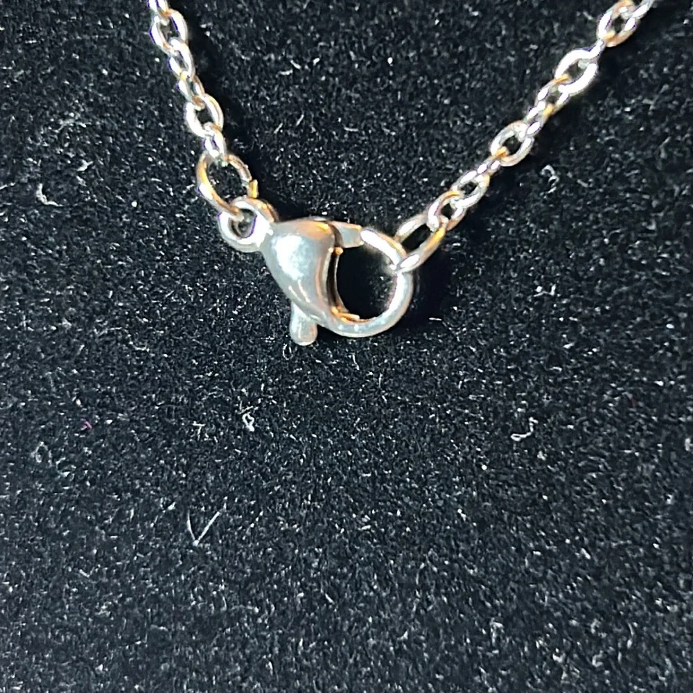 Coffin, rose and heart pendant - Picture 5 of 5